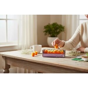 World Market Decorative Mini Chicks Unisex OS Green Orange Brand New Easter 12ct